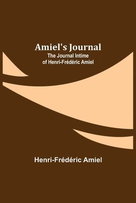 bokomslag Amiel's Journal