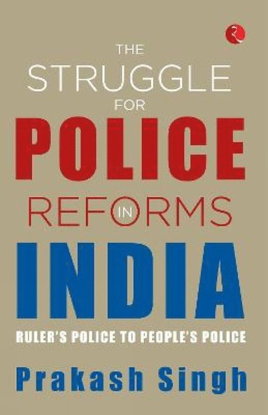 bokomslag struggle for police reforms in India