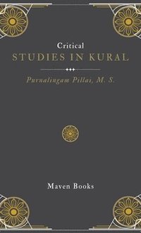 bokomslag Critical Studies in Kural