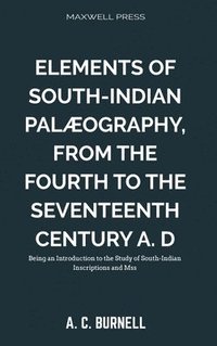 bokomslag Elements of South-Indian Palæography,