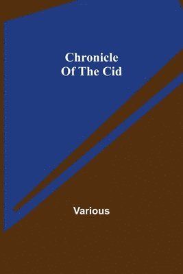 bokomslag Chronicle Of The Cid