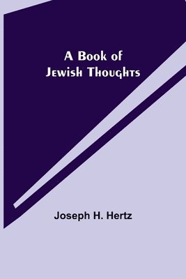 A Book of Jewish Thoughts 1