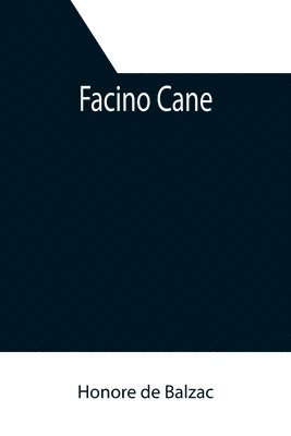 bokomslag Facino Cane