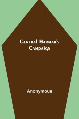 Anonymous - General Harmar's Campaign, Häftad