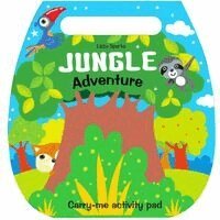Mamta Garg - Little Sparks Carry Me Activity Pad: Jungle Adventure - Activity Book Wih Die Cut Handle For Kids, Häftad