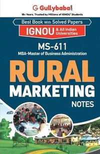bokomslag MS-611 Rural Marketing