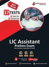bokomslag LIC Assistant Prelims Exam 2023 (English Edition) - 8 Mock Tests and 9 Sectional Tests (1100 Solved Objective Questions) with Free Access To Online Tests