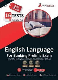 bokomslag English Language For Banking Prelims Exam 16 Solved Topic-Wise Tests For SBI/IBPS/RBI/IDBI Bank/Nabard/Clerk/PO