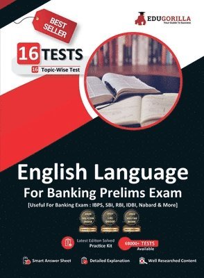 English Language For Banking Prelims Exam 16 Solved Topic-Wise Tests For SBI/IBPS/RBI/IDBI Bank/Nabard/Clerk/PO 1