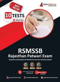 bokomslag RSMSSB Rajasthan Patwari Recruitment Exam 2023 (English Edition) - 10 Full Length Mock Tests (1500 Solved Objective Questions) with Free Access to Online Tests