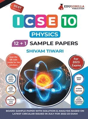 ICSE Class X -Physics Application Sample Paper Book 12 +1 Sample Paper According to the latest syllabus prescribed by CISCE 1