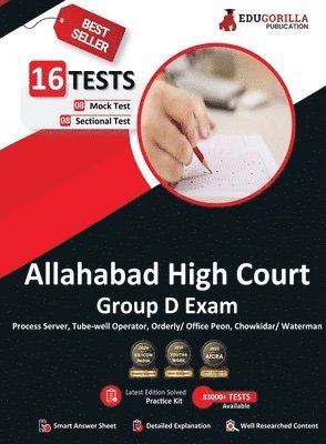 bokomslag Allahabad High Court Group D Exam Book 2023 (English Edition) - 8 Full Length Mock Tests and 8 Sectional Tests (1000 Solved Questions) with Free Access to Online Tests