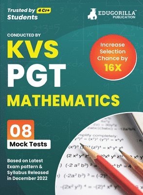 bokomslag KVS PGT Mathematics Exam Prep Book 2023 (Subject Specific)