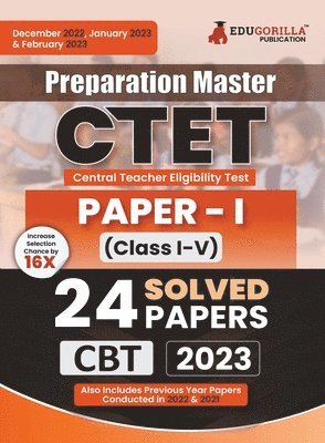 bokomslag CTET Paper I : Solved Previous Year Papers