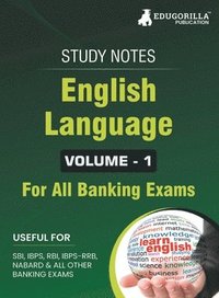 bokomslag English Language (Vol 1) Topicwise Notes for All Banking Related Exams A Complete Preparation Book for All Your Banking Exams with Solved MCQs IBPS Clerk, IBPS PO, SBI PO, SBI Clerk, RBI, and Other
