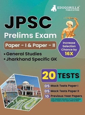 bokomslag JPSC Prelims Exam (Paper I & II)