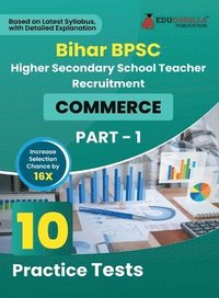 bokomslag Bihar BPSC Higher Secondary School Teacher - Commerce Book 2023 (English Edition) - 10 Practise Mock Tests with Free Access to Online Tests