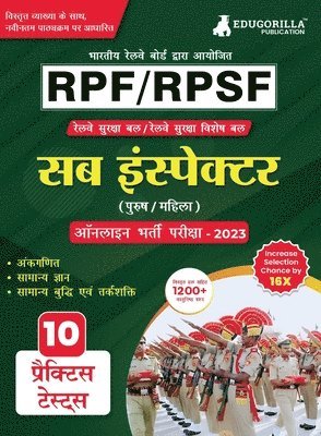 bokomslag RPF/RPSF Sub Inspector Recruitment Exam Book 2023 (Railway Protection Force) - 10 Practice Tests (1200+ Solved Questions) with Free Access to Online Tests