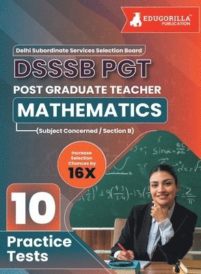 bokomslag DSSSB PGT Mathematics Exam Prep Book 2023 (English Edition)