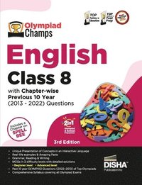 bokomslag Olympiad Champs English Class 8 with Chapter-Wise Previous 10 Year (2013 - 2022) Questions Complete Prep Guide with Theory, Pyqs, Past & Practice Exercise