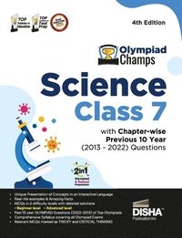 bokomslag Olympiad Champs Science Class 7 with Chapter-Wise Previous 10 Year (2013 - 2022) Questions Complete Prep Guide with Theory, Pyqs, Past & Practice Exercise
