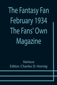 bokomslag Fantasy Fan February 1934 The Fans' Own Magazine