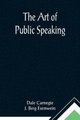 The Art of Public Speaking 1