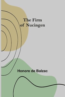bokomslag Firm of Nucingen