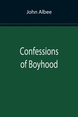 bokomslag Confessions of Boyhood