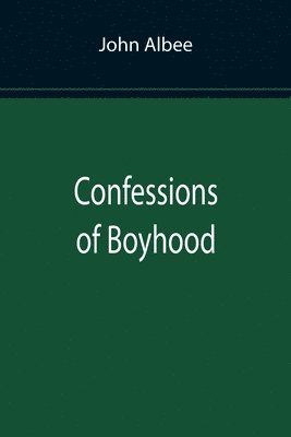 bokomslag Confessions of Boyhood