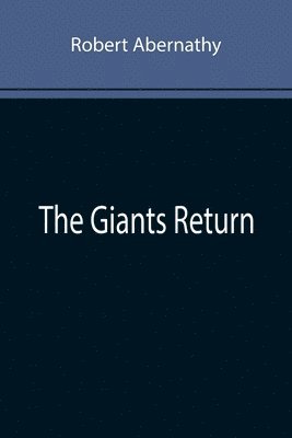 bokomslag Giants Return