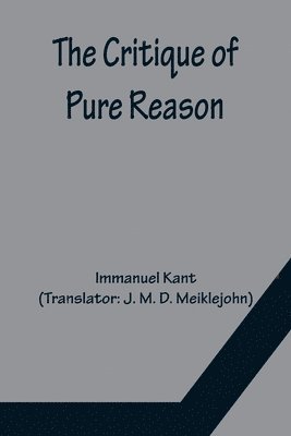 bokomslag Critique of Pure Reason