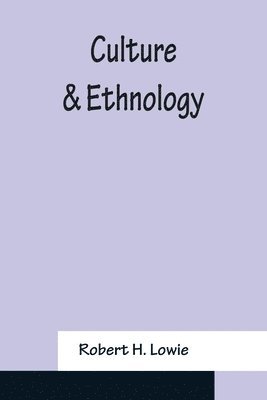 Culture & Ethnology 1