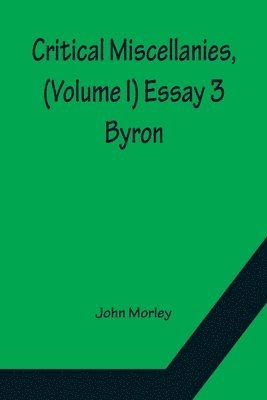 bokomslag Critical Miscellanies, (Volume I) Essay 3