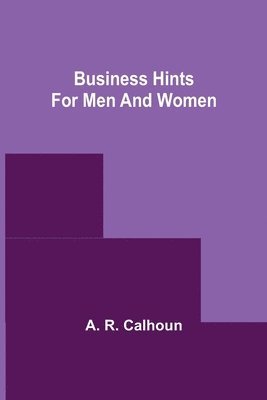 Business Hints for Men and Women 1