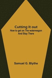 bokomslag Cutting It out; How to get on the waterwagon and stay there