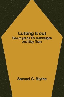 bokomslag Cutting It out; How to get on the waterwagon and stay there