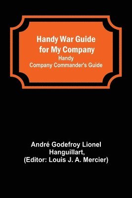 bokomslag Handy War Guide for My Company