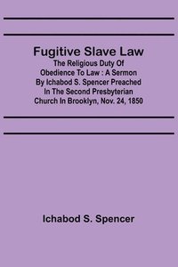 bokomslag Fugitive Slave Law