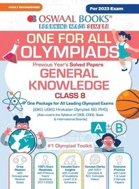 bokomslag Oswaal One For All Olympiad Previous Years' Solved Papers, Class-8 General Knowledge Book (For 2023 Exam)