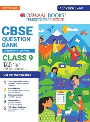 Oswaal CBSE Chapterwise & Topicwise Question Bank Class 9 Hindi B Book (For 2023-24 Exam) 1