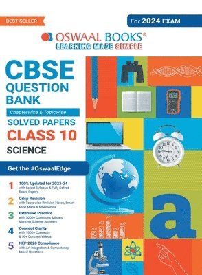 bokomslag Oswaal Cbse Class 10 Science Question Bank 2023-24 Book