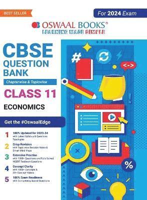 bokomslag Oswaal CBSE Chapterwise & Topicwise Question Bank Class 11 Economics Book (For 2023-24 Exam)