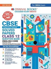 bokomslag Oswaal Cbse Class 12 English Core Question Bank 2023-24 Book