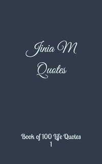 bokomslag Jinia M Quotes