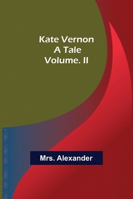 bokomslag Kate Vernon