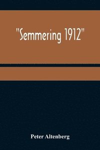 bokomslag Semmering 1912