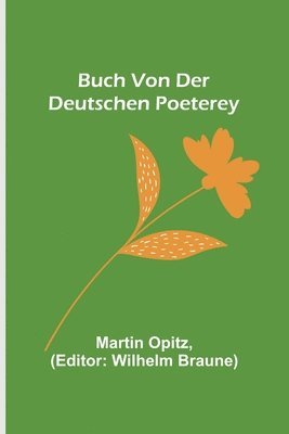 bokomslag Buch von der Deutschen Poeterey