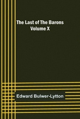 bokomslag Last of the Barons Volume X