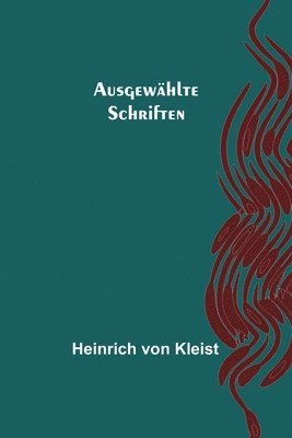 bokomslag Ausgewhlte Schriften